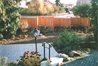 Gartenplanung eines privaten Garten