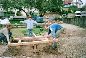 Gartenplanung: Brückenbau