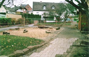 Gartenplanung: Sandspielbereich